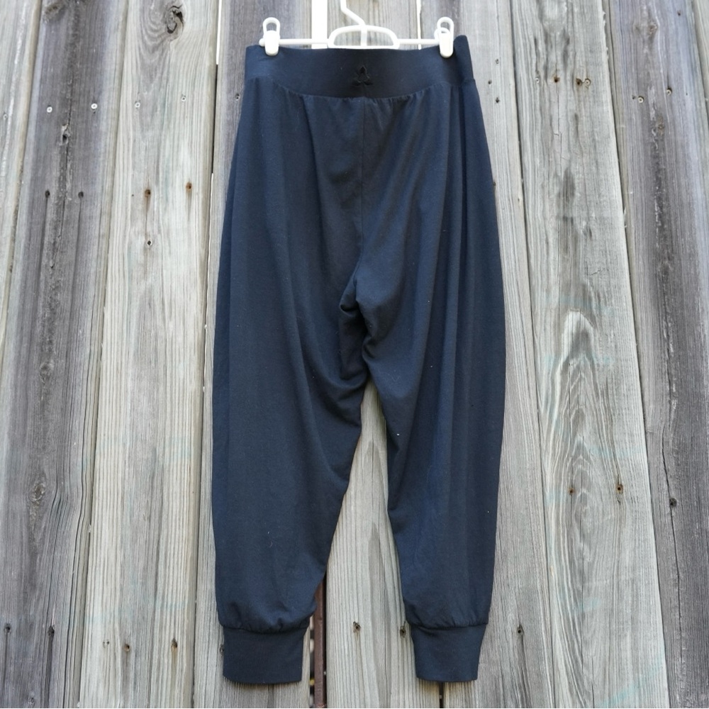 REEBOK BLACK GENIE TROUSERS JOGGERS MEDIUM - Picture 6 of 7